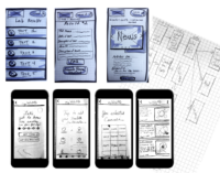 Sketching and Paper Prototypes helped to isolate the next steps.